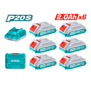 SET CARGADOR TOTAL 20V BATERÍA LITIO 2.0AH