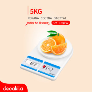 DECAKILA ROMANA COCINA PLANA DIGITAL 5KG