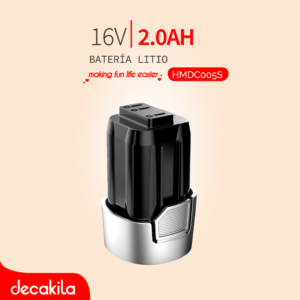 DECAKILA BATERÍA LITIO 16V 2.0Ah