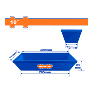 BANDEJA PLÁSTICA GYPSUM WADFOW 10"