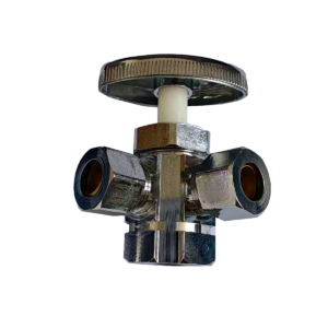 LLAVE DE CONTROL DOBLE GRACIELA 1/ 2X3/8X3/8