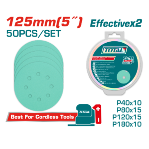 LIJA DISCO TOTAL IND 5" 50PCS