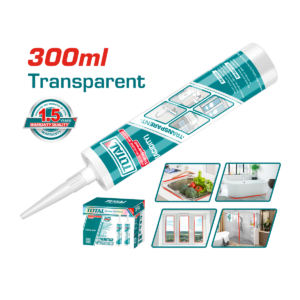 SILICÓN TOTAL TRANSPARENTE 300ML CARTUCHO