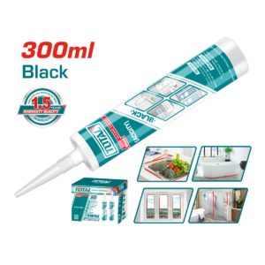 SILICÓN TOTAL NEGRO 300ML CARTUCHO