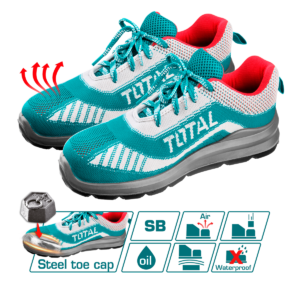 ZAPATO T/TENIS SEG TOTAL VERDE P/ACERO 42