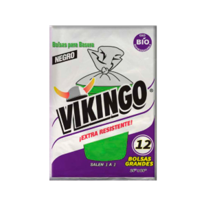 BOLSA BASURA VIKINGO GRANDE NEGRA 62X74CM
