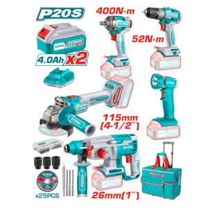 HE/COMBO TOTAL 5PCS 20V