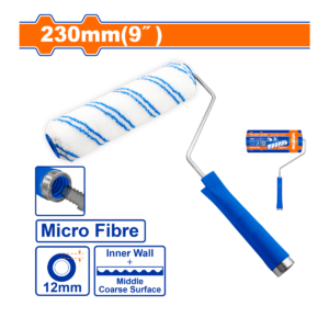 RODILLO C/FELPA WADFOW ROSCA 9" 12MM