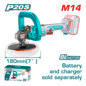 HE/PULIDORA ANGULAR TOTAL 20V 7" S/BAT