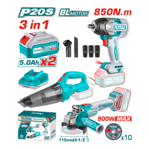 HE/COMBO PISTOLA IMPACTO TOTAL 20V