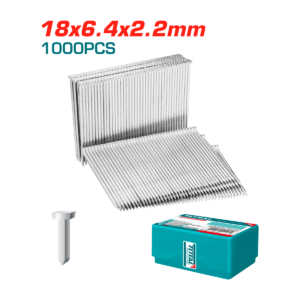 CLAVO P/CLAVADORA TOTAL GA13 18MM 1000PC