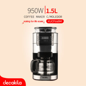 DECAKILA COFFEE MAKER C/MOLEDOR 12 TAZAS 1050W
