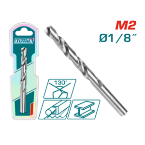 BROCA HSS TOTAL 1/8" EMP 1 UND
