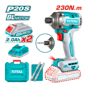HE/DESATORNILLADOR TOTAL 20V C/2 BAT