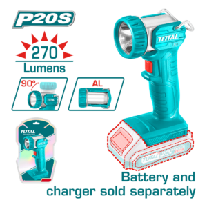 HE/LINTERNA TOTAL 20V 270LUM S/BAT