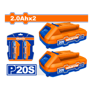 SET BATERÍA LITIO WADFOW 2PCSX2,0AH