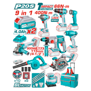 HE/COMBO 9PCS TOTAL 20V