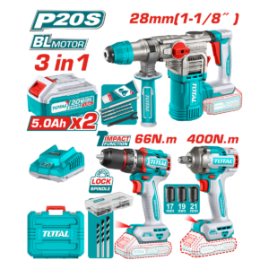 HE/COMBO ROTOMARTILLO 20V TOTAL
