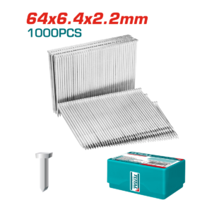 CLAVO P/CLAVADORA TOTAL 64 X 6.4 X 2.2MM 1000PCS