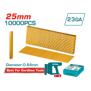 CLAVO P/CLAVADORA TOTAL 25MM GA23 1000PCS