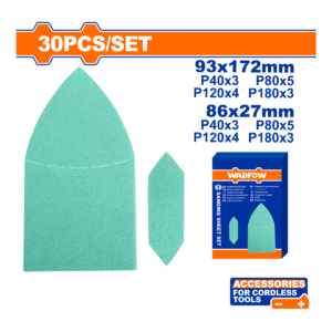 LIJA TRIANGULAR WADFOW 7" Y 1" 30 PCS