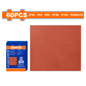 LIJA PLIEGO MIXTO WADFOW  230X280 SET 60 PCS