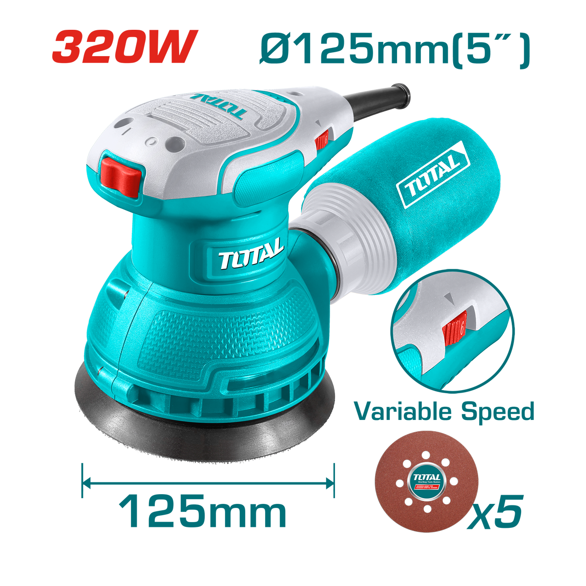 HE/LIJADORA ROTO-ORBITAL TOTAL 320W