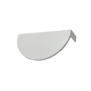 AGARRADERA SEMICIRCULAR BLANCO 64MM/80MM