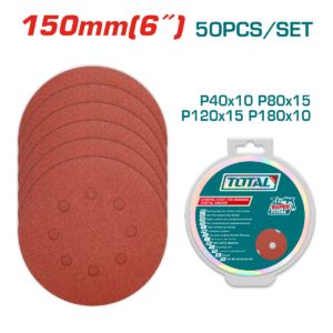 LIJA DISCO C/VELCRO TOTAL 6"