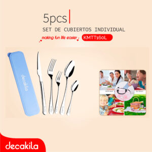 DECAKILA SET CUBIERTOS INDIVIDUAL 5PCS