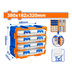 CAJA ORGANIZADORA WADFOW 4PCS