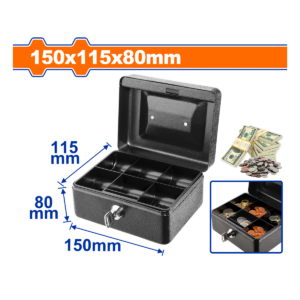 CAJA DINERO WADFOW 15X11.5X8CM