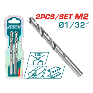 BROCA HSS TOTAL 1/32" EMP 2 UND