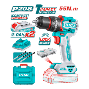 HE/TALADRO TOTAL 20V 1/2" 55NM