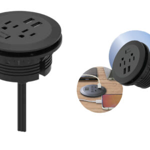 EAGLE REGLETA EMPOTRAR NEGRA