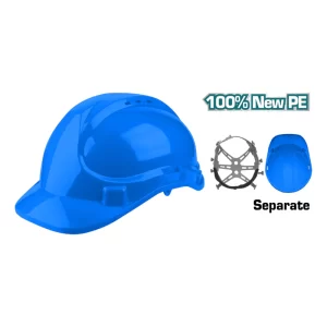 Casco Seguridad Azul Total