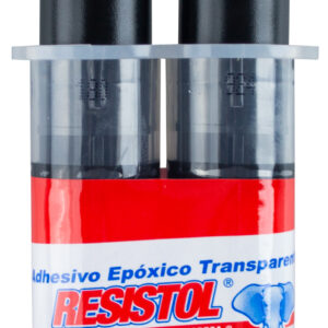 RESISTOL ADHESIVO EPOXICO TRANSPARENTE JERINGA 25M