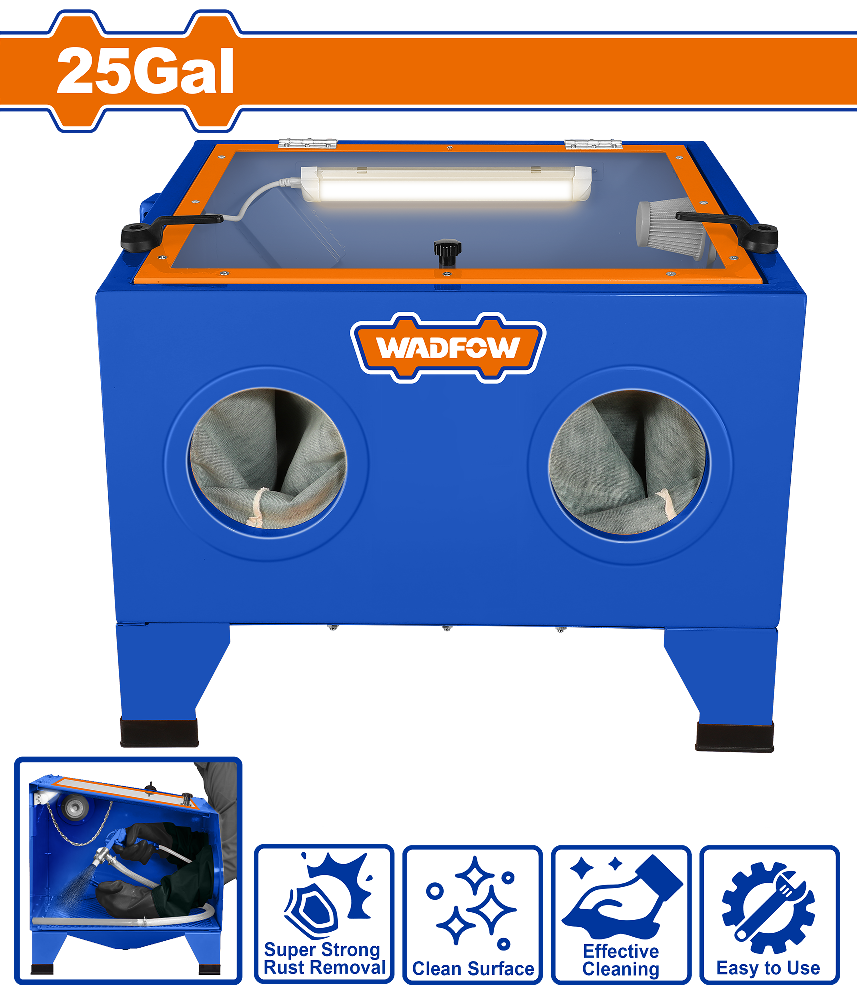 CAMARA SANDBLASTEAR WADFOW 25GAL 12V