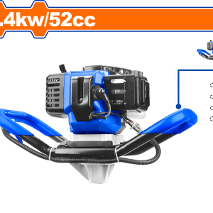 BARRENADOR GASOLINA WADFOW 52CC/1.4KW