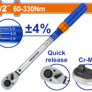 TORQUIMETRO DE TRUENO WADFOW 1/2" 565MM