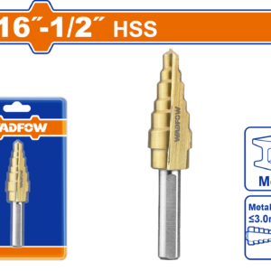 BROCA ESCALONADA WADFOW 3/16"-1/2"