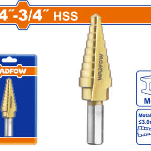 BROCA ESCALONADA WADFOW 1/4"-3/4"