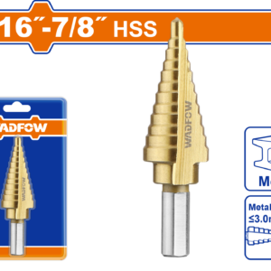 BROCA ESCALONADA WADFOW 3/16"-7/8"
